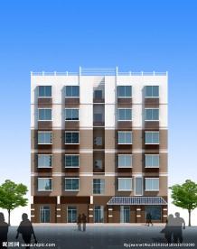 住宅楼效果图