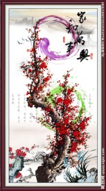 国画梅花