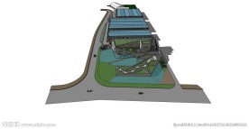 厂房模型 3D设计
