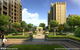 园林景观PSD分层效果