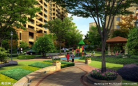 园林景观PSD分层效果