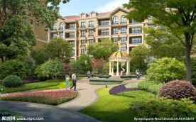 园林景观PSD分层效果