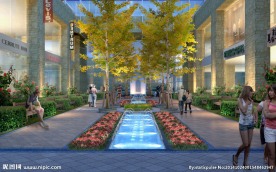 园林景观PSD分层效果