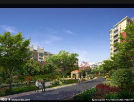 园林景观PSD分层效果