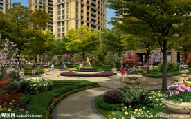 园林景观PSD分层效果