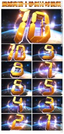 震撼高清十秒倒计时