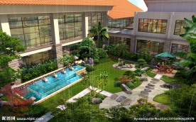 园林景观PSD分层效果