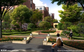 园林景观PSD分层效果