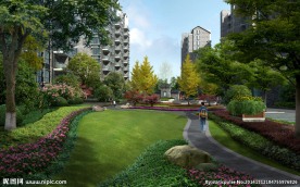 园林景观PSD分层效果