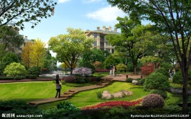 园林景观PSD分层效果