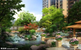 园林景观PSD分层效果