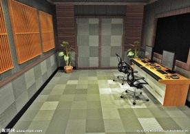 演播室监控中心控制室