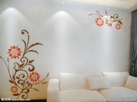 沙发背景墙图案