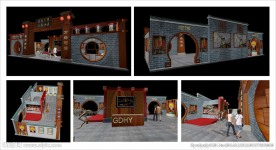 河源展厅效果图