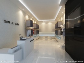 服装专卖店效果图