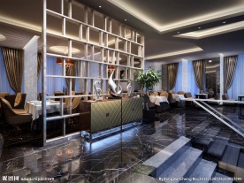 餐厅二楼效果图