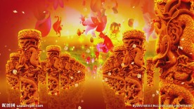 中国风大气节日背景