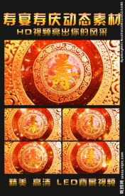 寿宴寿庆视频素材