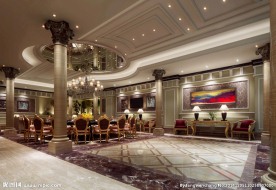 酒 店宴客大厅效果图