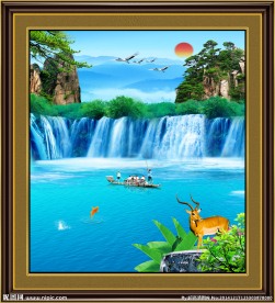 山水风景画
