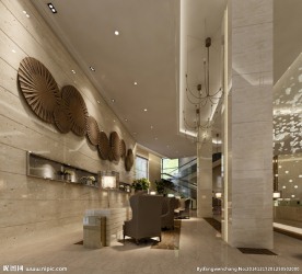 酒店大厅效果图
