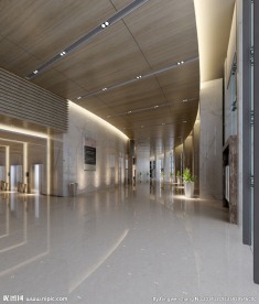 酒店过道效果图