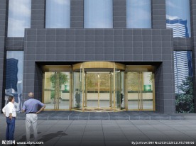 旋转门 不锈钢旋转门