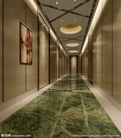 酒店过道效果图
