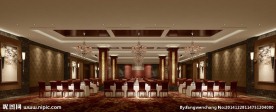 酒店宴会大厅效果图