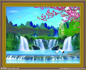 山水风景画