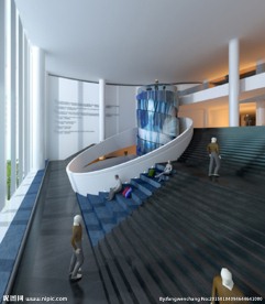 科技馆一楼效果图