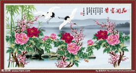 工笔牡丹