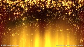 金色粒子瀑布 婚庆拥抱led素