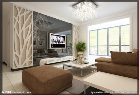 现代小户型客厅