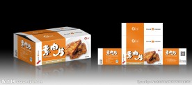 食品包装展开图