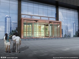 旋转门 电动门 感应门