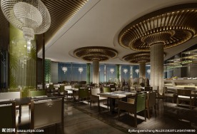 酒店宴会厅效果图