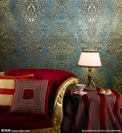 欧式家居 墙纸壁纸效果图