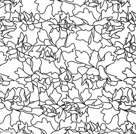 面料窗帘花型设计