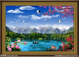 风景如画