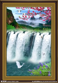 山水巨幅