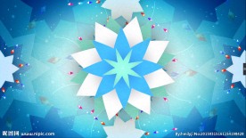 旋转的雪花