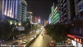 遵义市中华路夜景