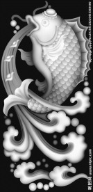 鱼门灰度图