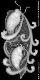 鱼门灰度图