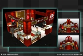 展览 展示模型 3D模型