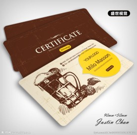 经典酒店名片 酒名片