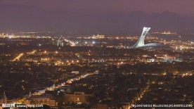 延时拍摄城市夜景