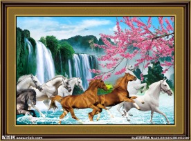 八骏图风景