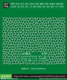 水立方镂空装饰雕花墙面